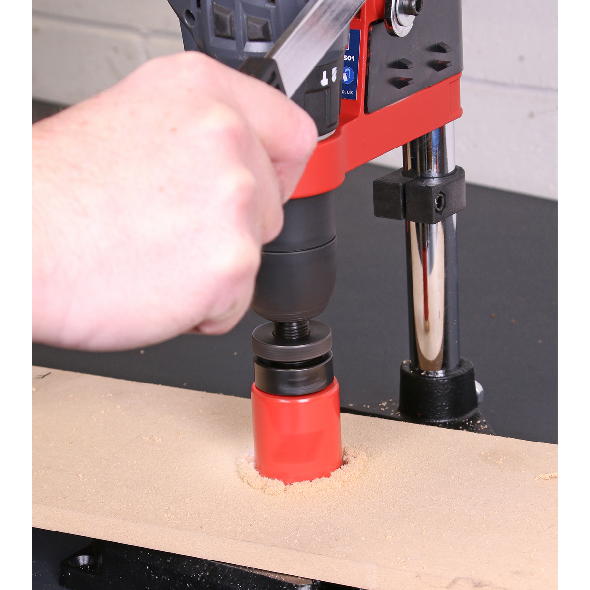 Drill Stand with Cast Iron Base 500mm & Vice 65mm DS01