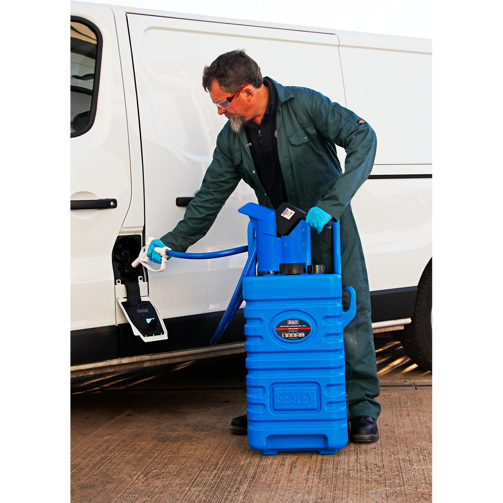 Mobile Dispensing Tank with AdBlue® Pump 55L - Blue DT55BCOMBO1