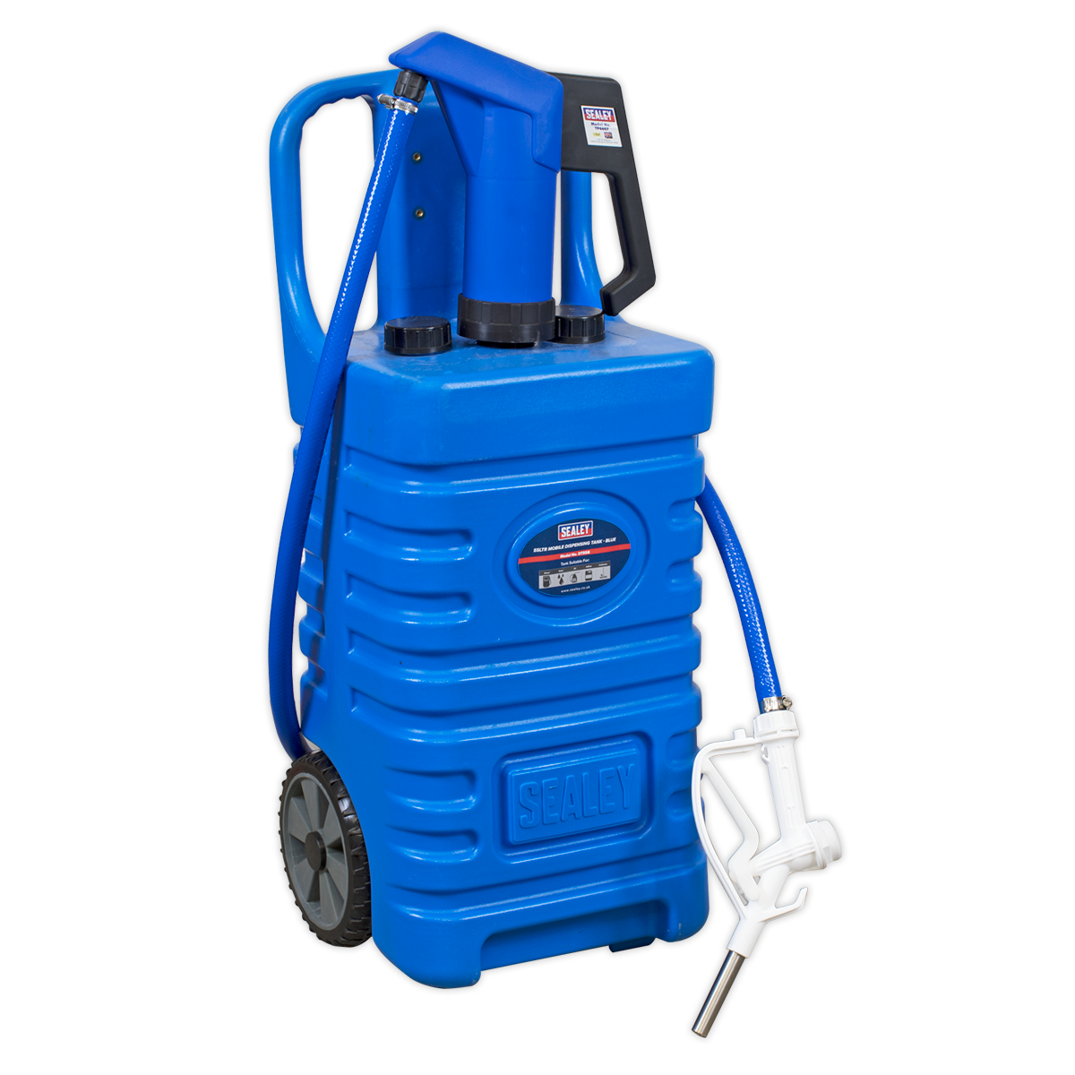 Mobile Dispensing Tank with AdBlue® Pump 55L - Blue DT55BCOMBO1
