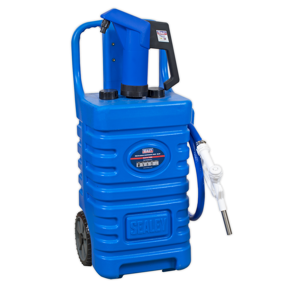 Mobile Dispensing Tank with AdBlue® Pump 55L - Blue DT55BCOMBO1
