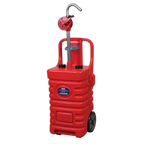 Mobile Dispensing Tank with Oil Rotary Pump 55L - Red DT55RCOMBO1