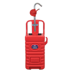 Mobile Dispensing Tank with Oil Rotary Pump 55L - Red DT55RCOMBO1