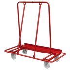 Large Sheet Handling Plasterboard Trolley 800kg Capacity DWC01