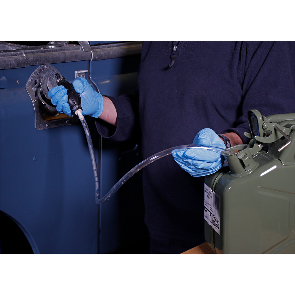 Emergency Fuel Transfer Syphon Pump for Petrol/Diesel/Water/Low Viscosity Fluids with 2m Hose EC96