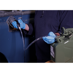 Emergency Fuel Transfer Syphon Pump for Petrol/Diesel/Water/Low Viscosity Fluids with 2m Hose EC96