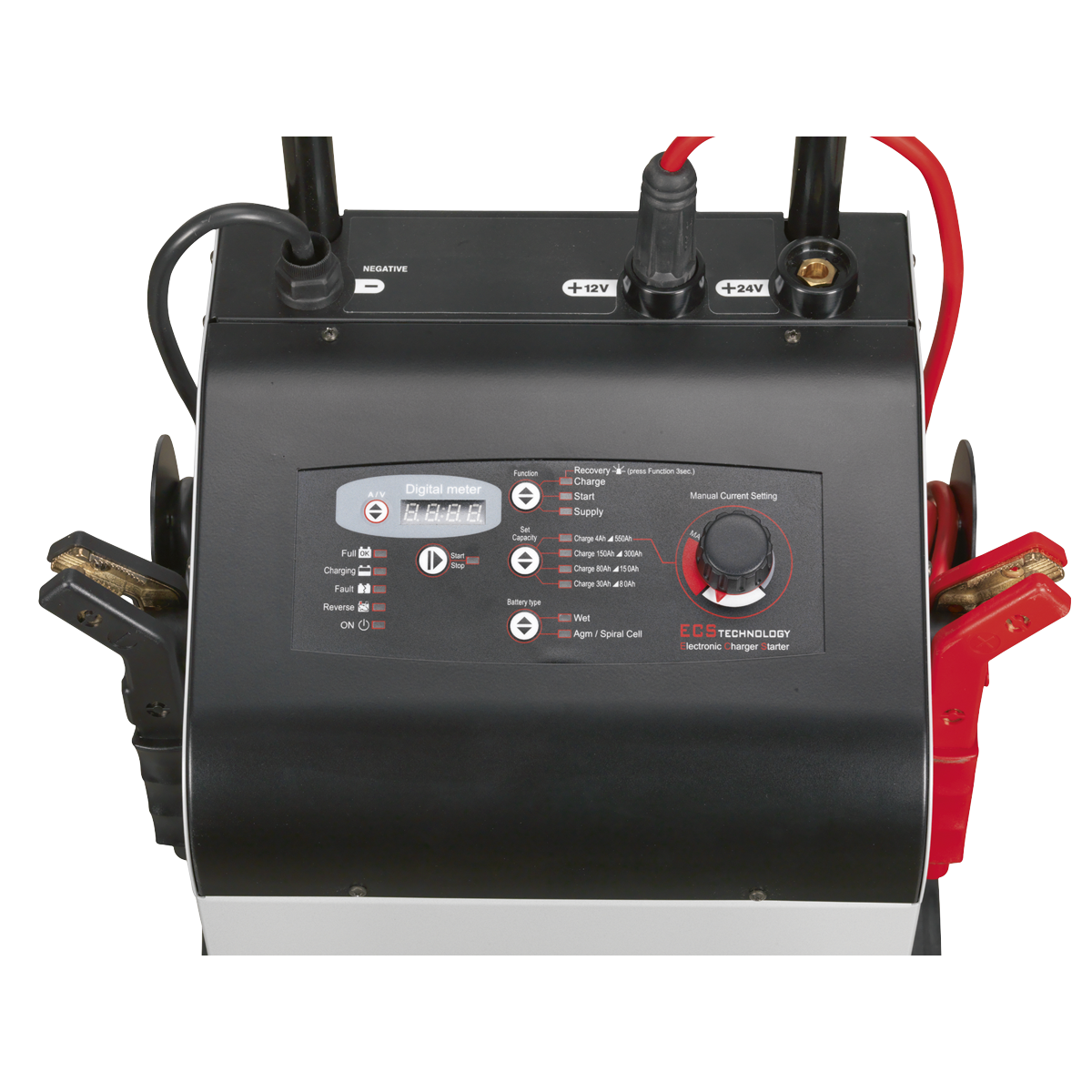 12/24V Electronic Charger Maintainer/Starter 75/400A ECS400