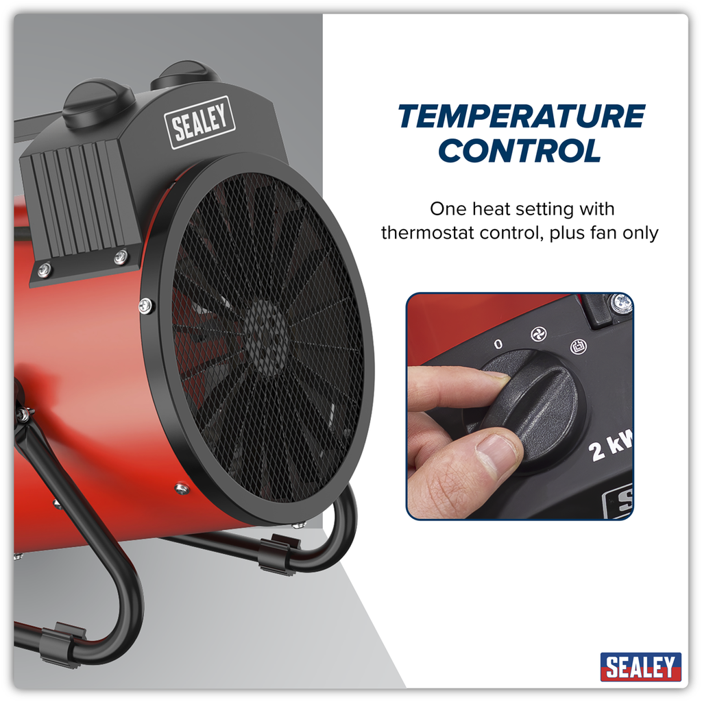 Industrial Fan Heater 2000W/230V EH2001