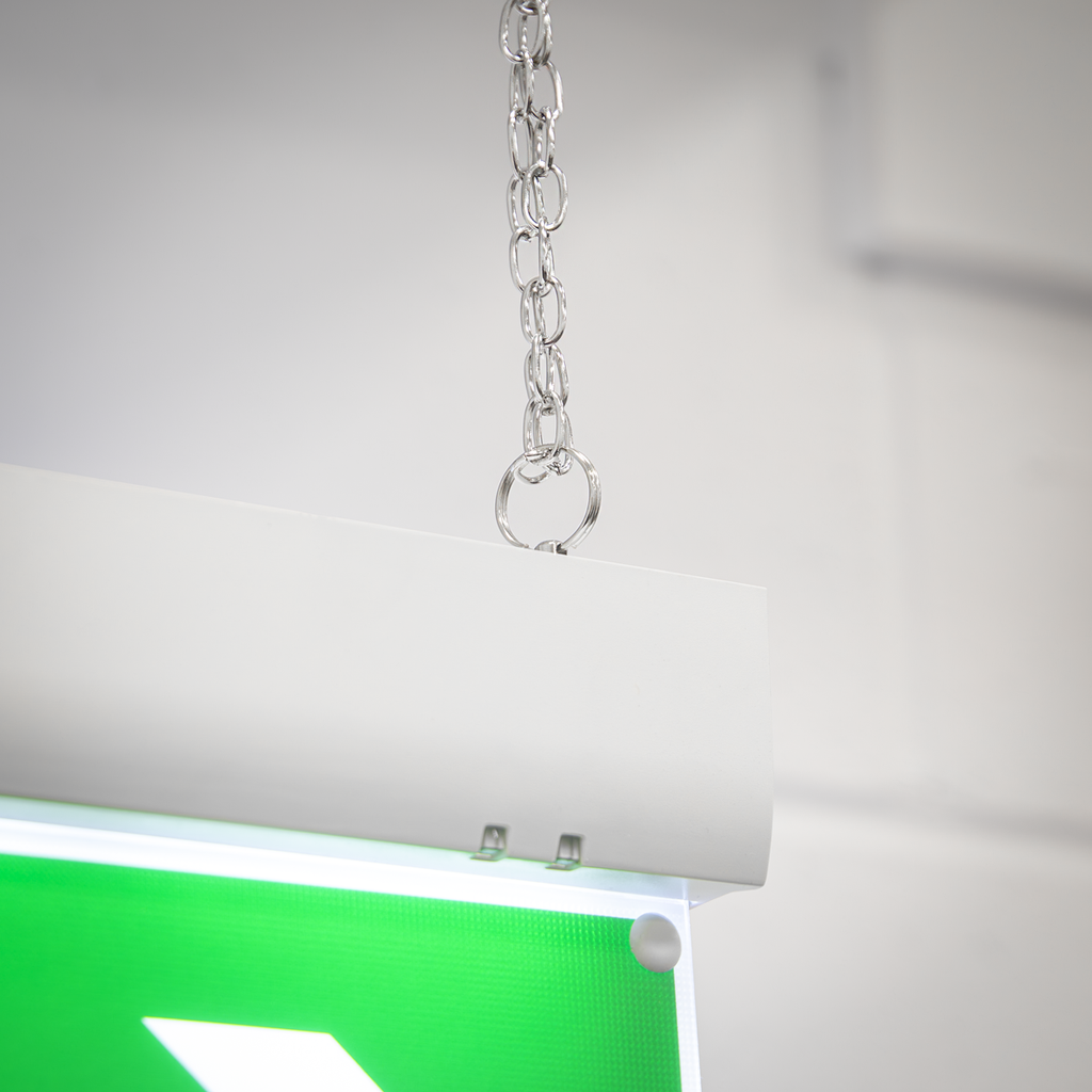 Maintained Emergency LED Fire Exit Sign EM01LED