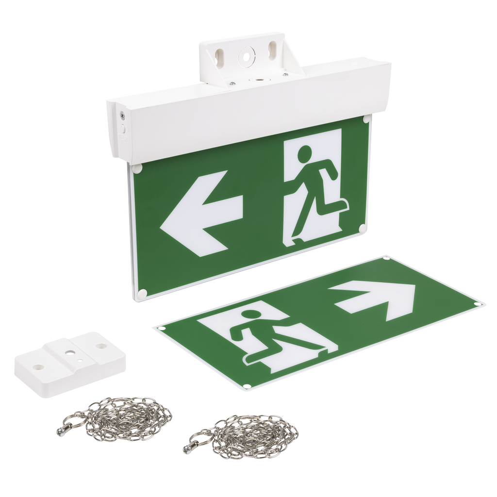 Maintained Emergency LED Fire Exit Sign EM01LED