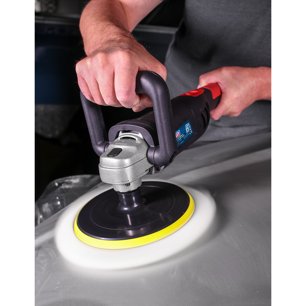 180mm Lightweight Digital Rotary Polisher 1100W/230V ER1700PD