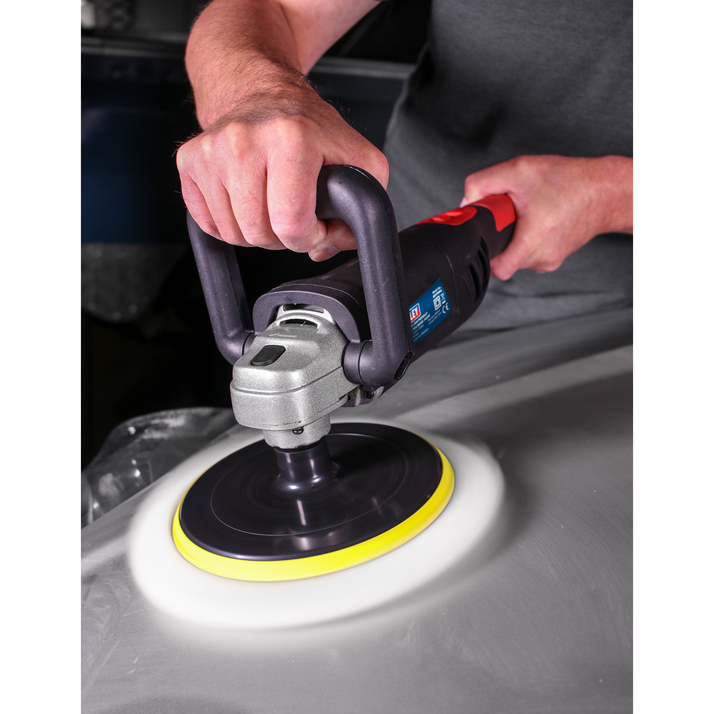 180mm Lightweight Variable Speed Digital Rotary Polisher 1100W/230V ER1700PD