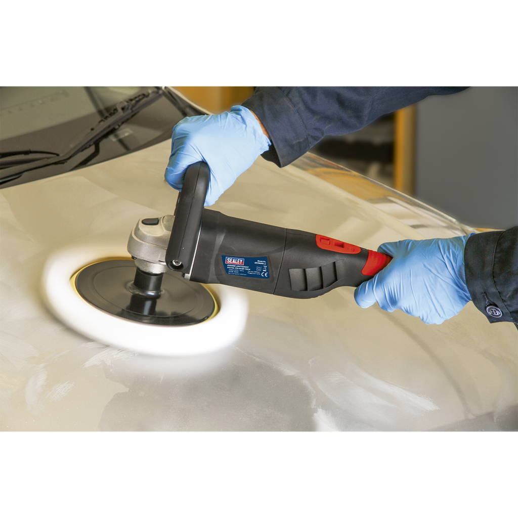 180mm Lightweight Variable Speed Digital Rotary Polisher 1100W/230V ER1700PD