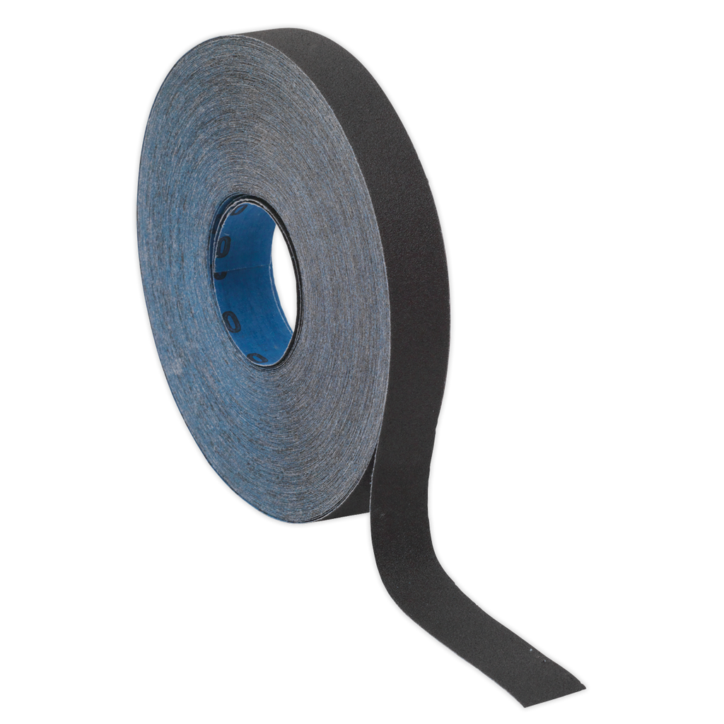 Emery Roll 80Grit 25mm x 25m - Blue Twill ER252580