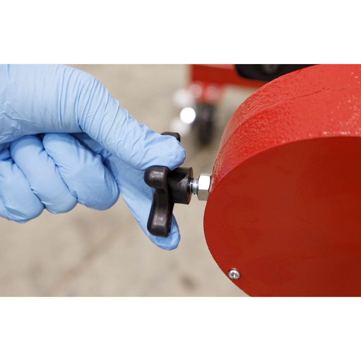 Folding 360º Rotating Engine Stand with Geared Handle Drive 450kg Capacity ES480D