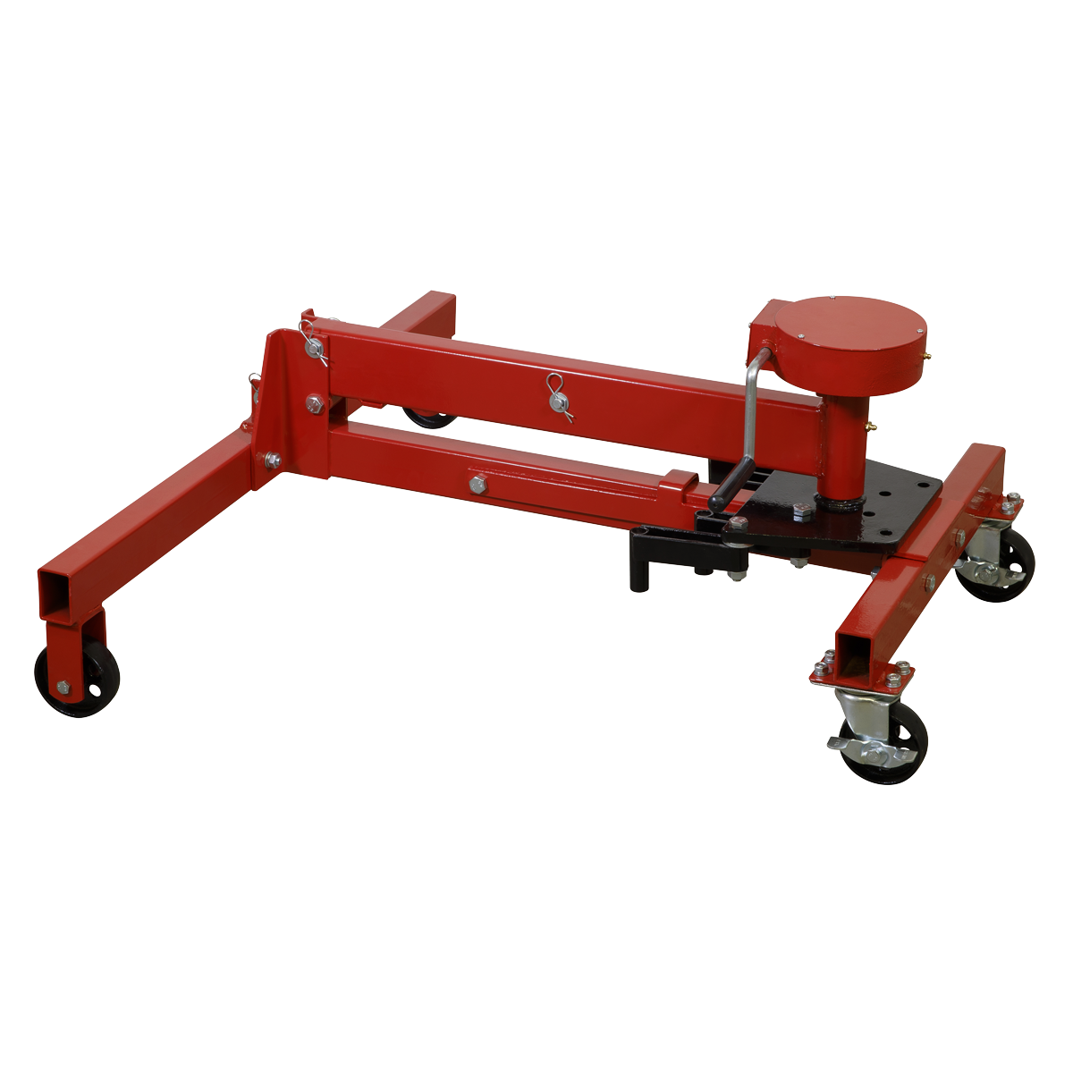 Folding 360º Rotating Engine Stand with Geared Handle Drive 450kg Capacity ES480D
