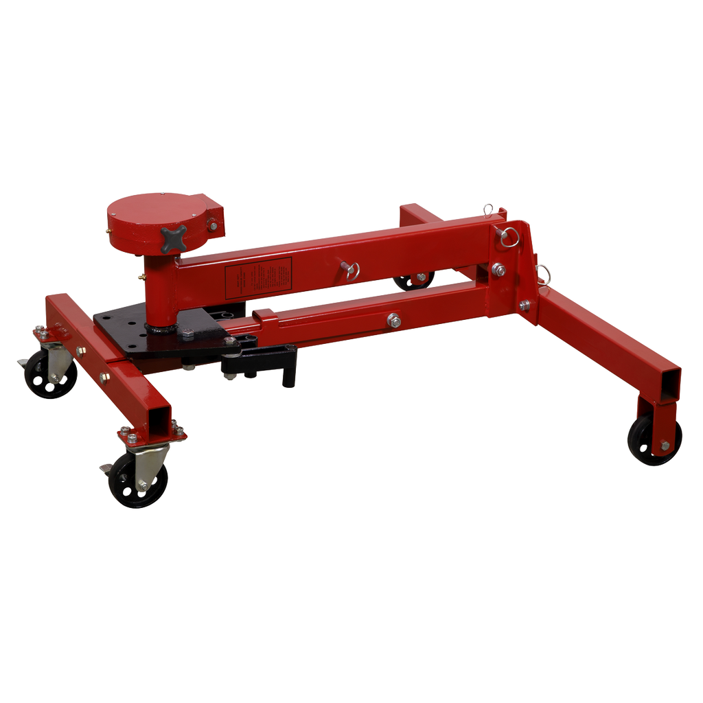 Folding 360º Rotating Engine Stand with Geared Handle Drive 450kg Capacity ES480D