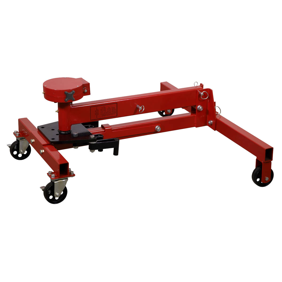 Folding 360º Rotating Engine Stand with Geared Handle Drive 450kg Capacity ES480D