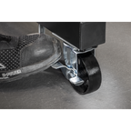 Folding 360º Rotating Engine Stand with Geared Handle & Drain Pan ES680DS