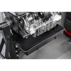 Folding 360º Rotating Engine Stand with Geared Handle & Drain Pan ES680DS