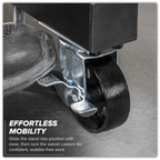 Folding 360º Rotating Engine Stand with Geared Handle & Drain Pan ES680DS