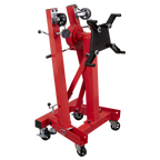 Folding 360º Rotating Engine Stand with Geared Handle Drive 680kg Capacity ES680D