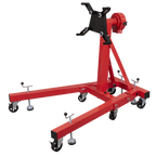 Folding 360º Rotating Engine Stand with Geared Handle Drive 680kg Capacity ES680D