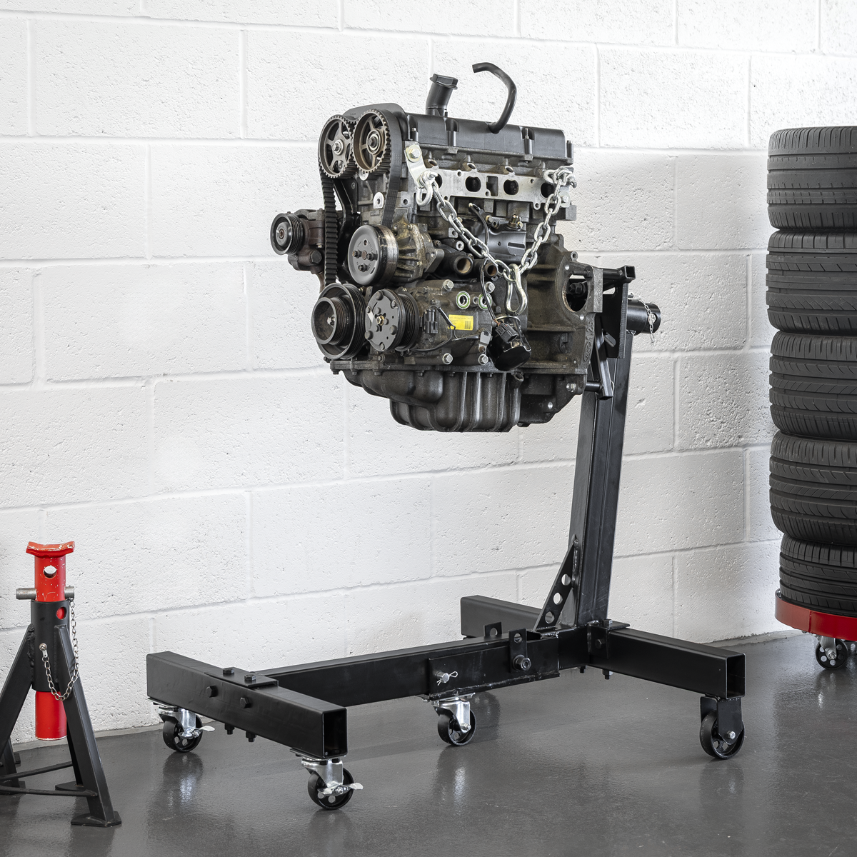 Folding Engine Stand 680kg Capacity ES680F