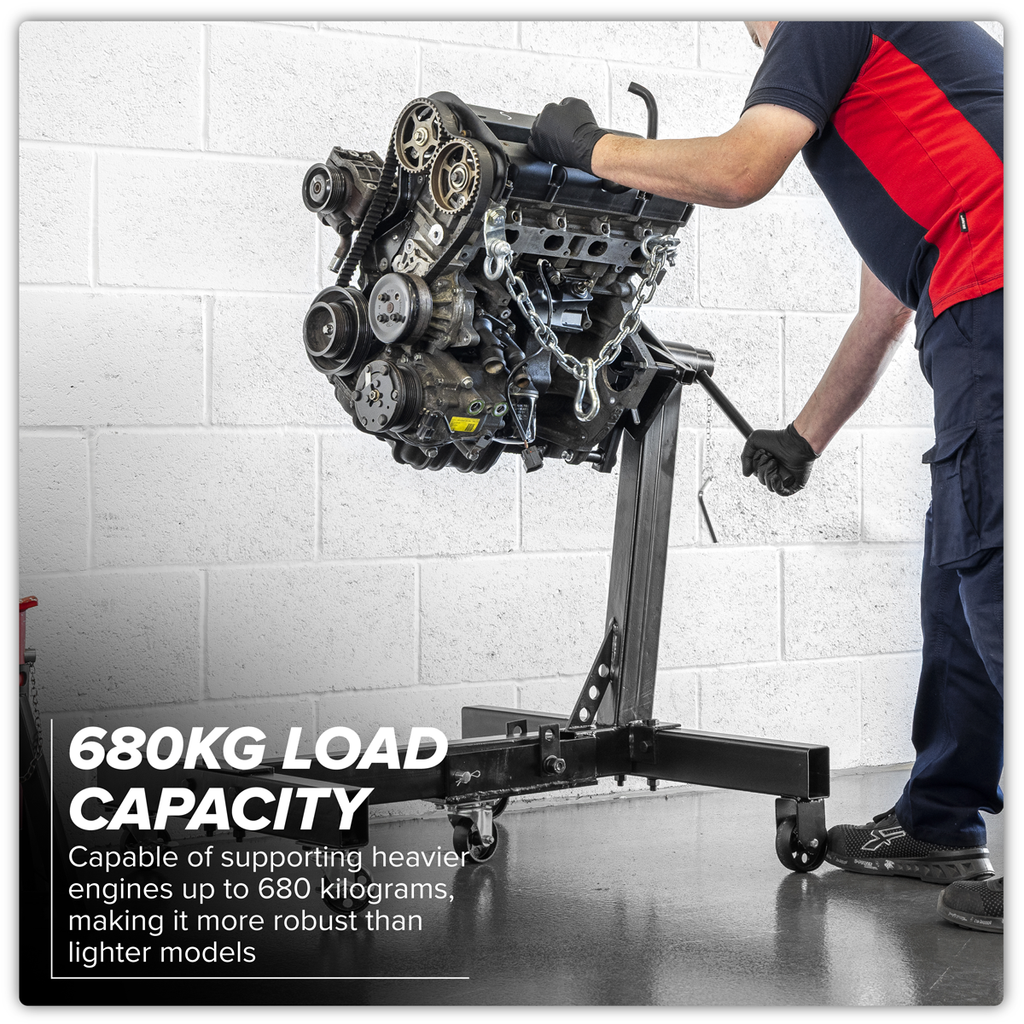 Folding Engine Stand 680kg Capacity ES680F