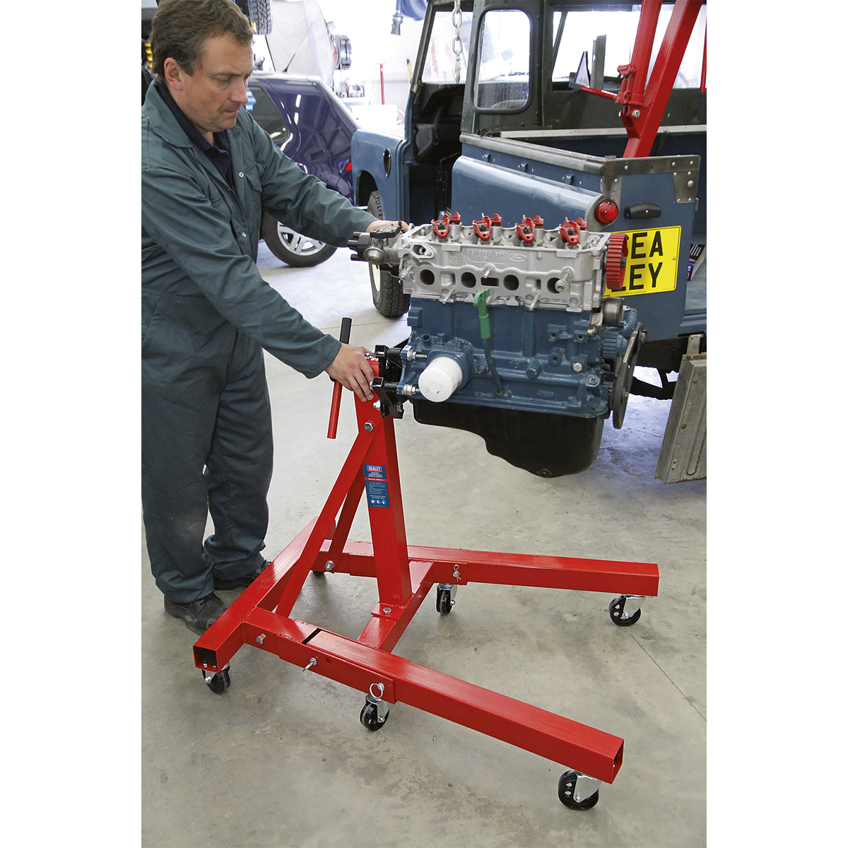 Folding Engine Stand 900kg ES900F