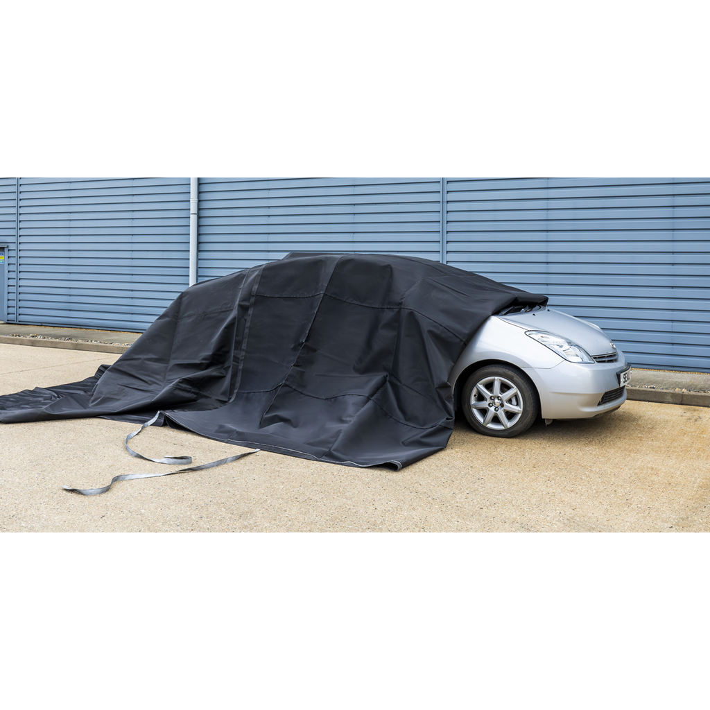 PU Coated Vehicle Fire Safety Blanket 6 x 8m EV1000