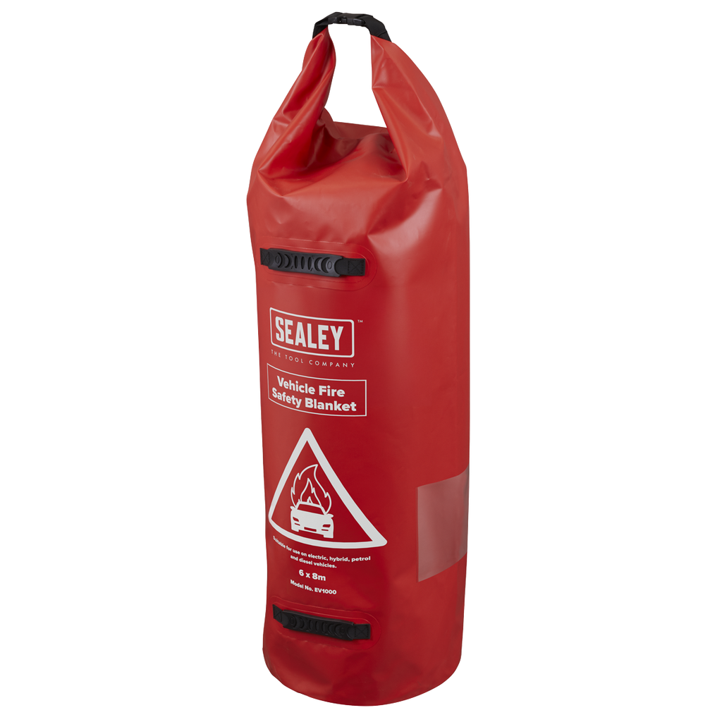 PU Coated Vehicle Fire Safety Blanket 6 x 8m EV1000
