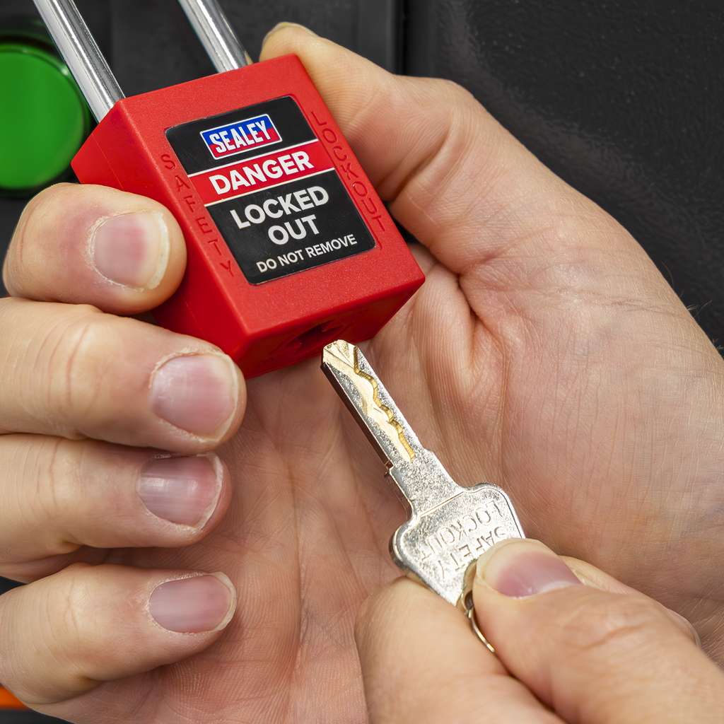 Long Shackle Safety Lockout Padlock EV12