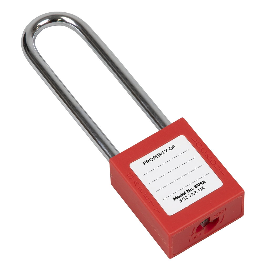 Long Shackle Safety Lockout Padlock EV12