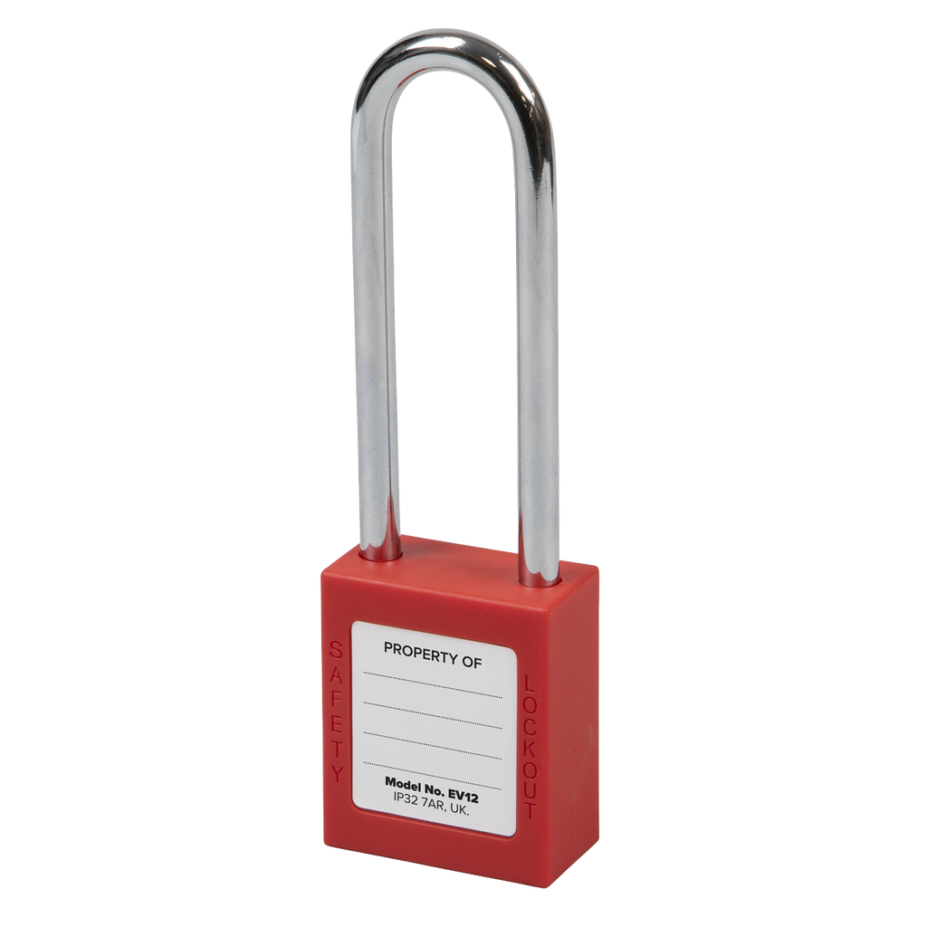 Long Shackle Safety Lockout Padlock EV12