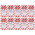 Safety Lockout Tag 10pc EV17