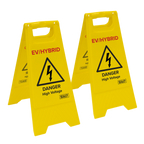 EV/Hybrid Floor Warning Signs - Pack of 2 EV19