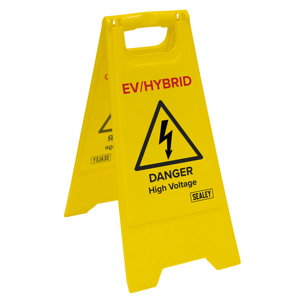 EV/Hybrid Floor Warning Signs - Pack of 2 EV19