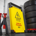 Folding Safety Barrier for Hybrid/Electric Vehicles EV20