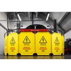 Folding Safety Barrier for Hybrid/Electric Vehicles EV20