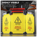 Folding Safety Barrier for Hybrid/Electric Vehicles EV20