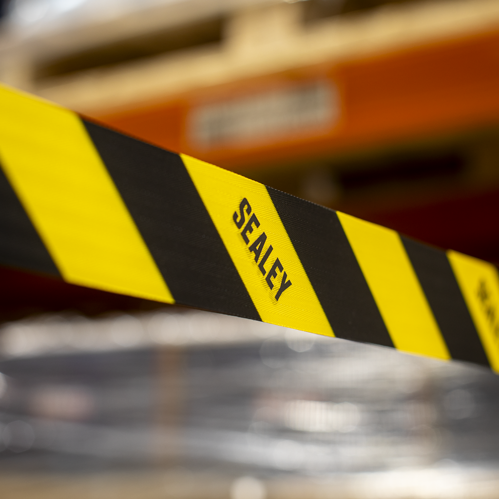Retractable Safety Belt Barrier Post - Set of 2 EV23