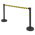 Retractable Safety Belt Barrier Post - Set of 2 EV23