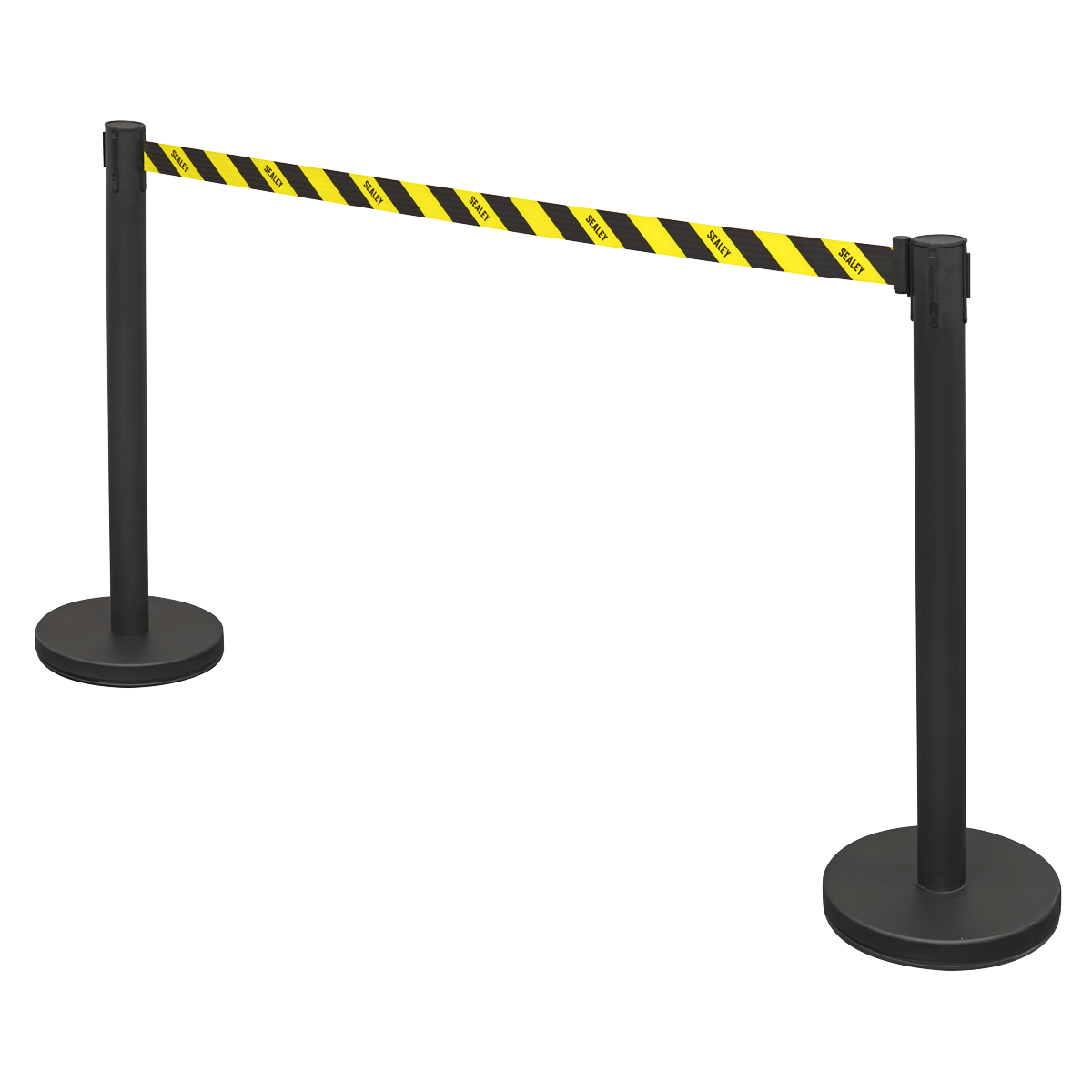 Retractable Safety Belt Barrier Post - Set of 2 EV23