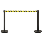 Retractable Safety Belt Barrier Post - Set of 2 EV23