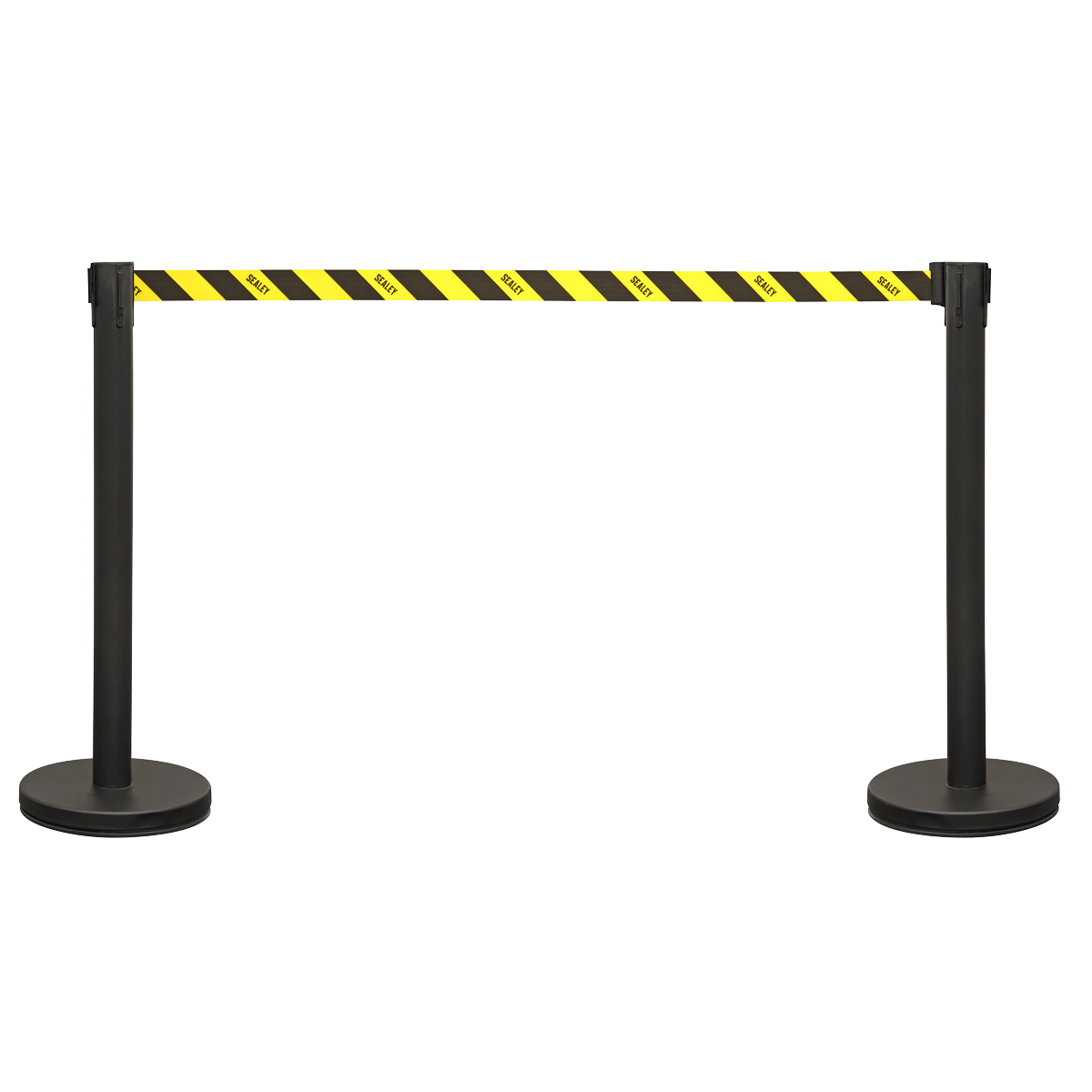 Retractable Safety Belt Barrier Post - Set of 2 EV23
