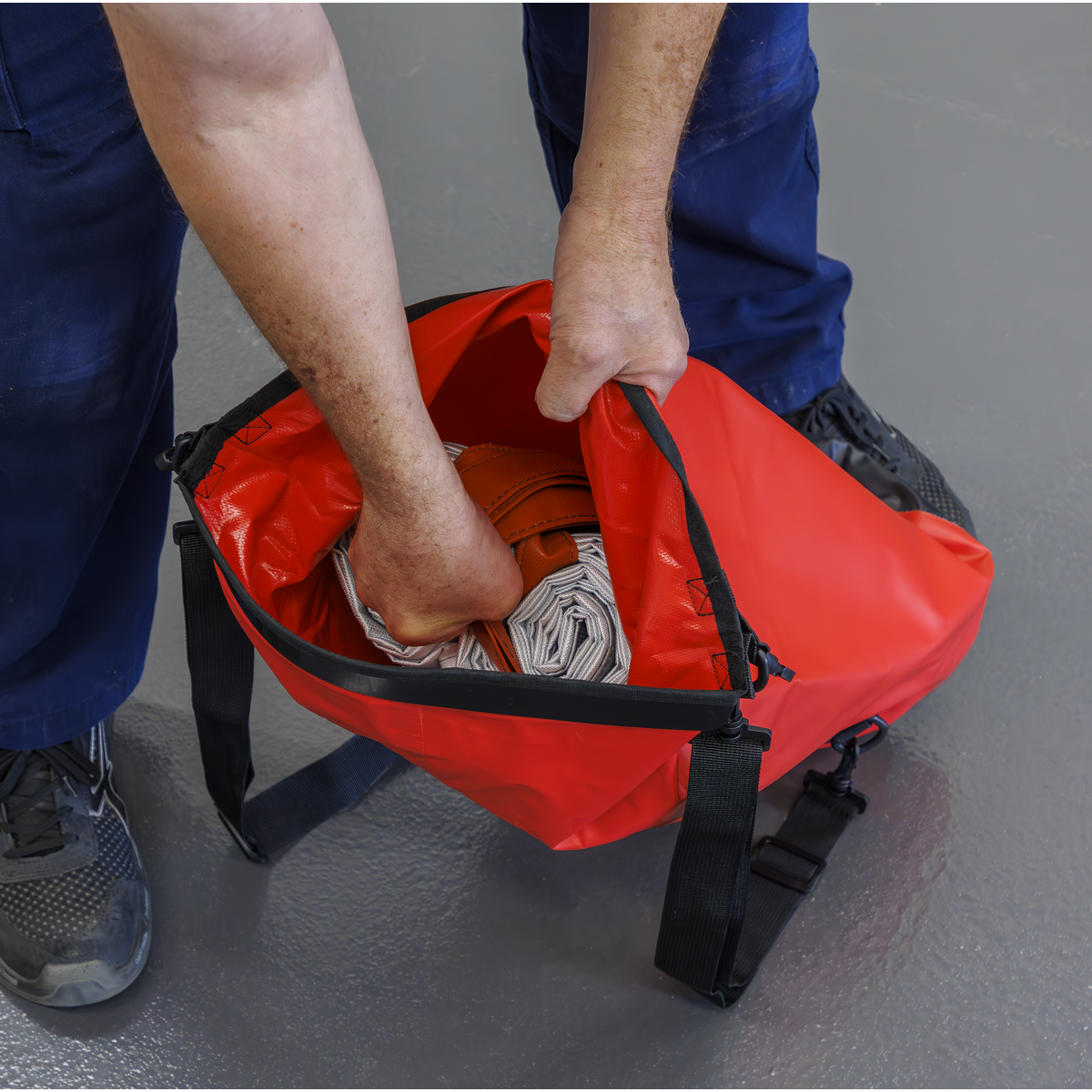 Silicone-Coated Lithium Battery Fire Safety Blanket 3 x 4m EV500S