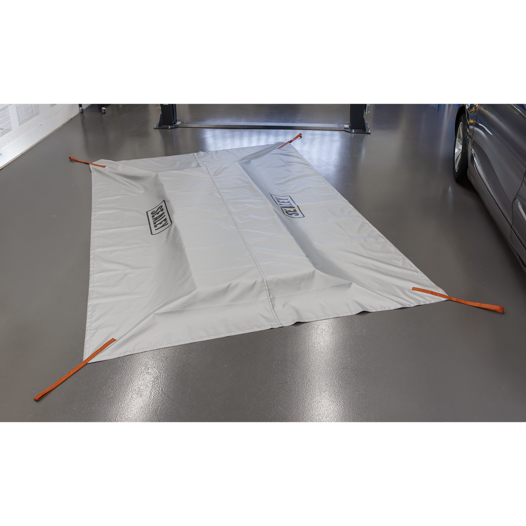 Silicone-Coated Lithium Battery Fire Safety Blanket 3 x 4m EV500S