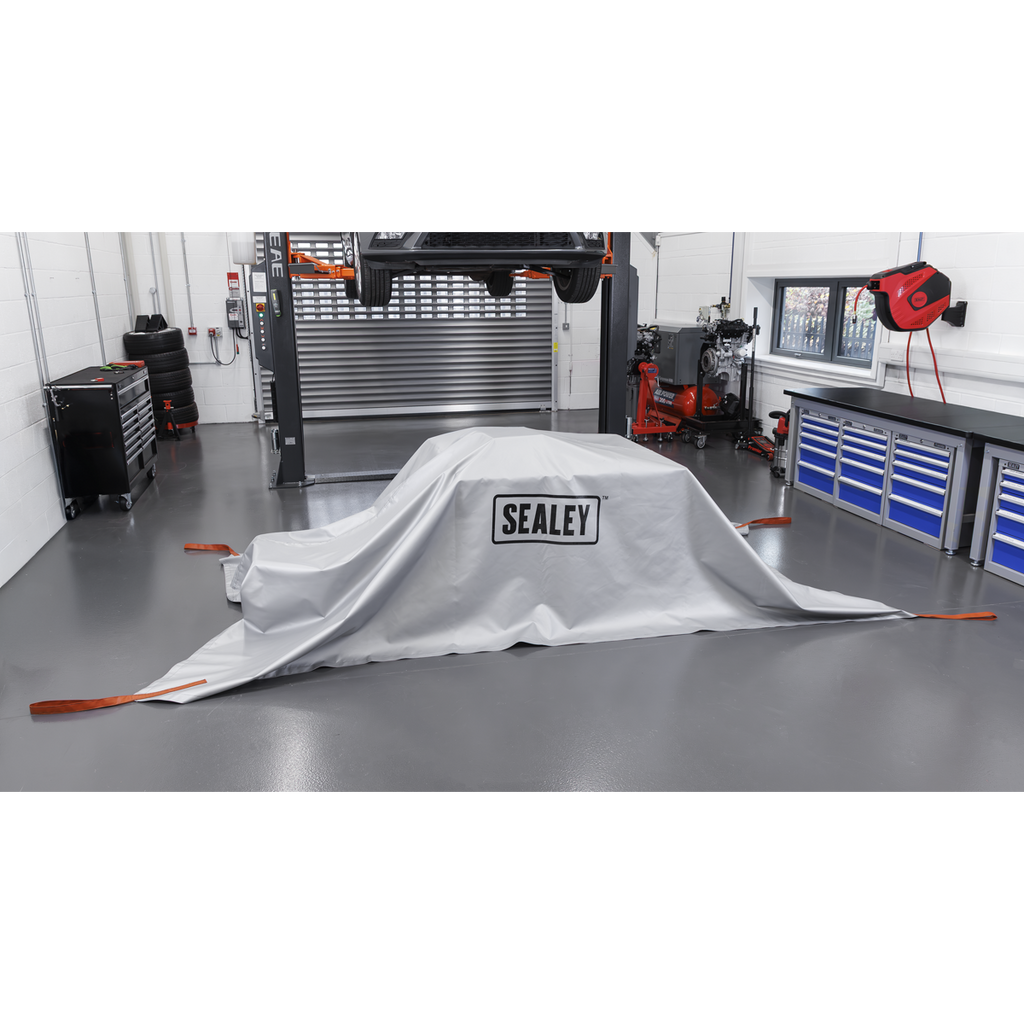 Silicone-Coated Lithium Battery Fire Safety Blanket 3 x 4m EV500S