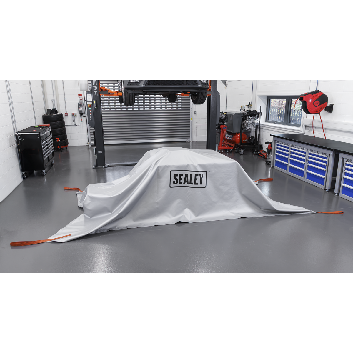 Silicone-Coated Lithium Battery Fire Safety Blanket 3 x 4m EV500S