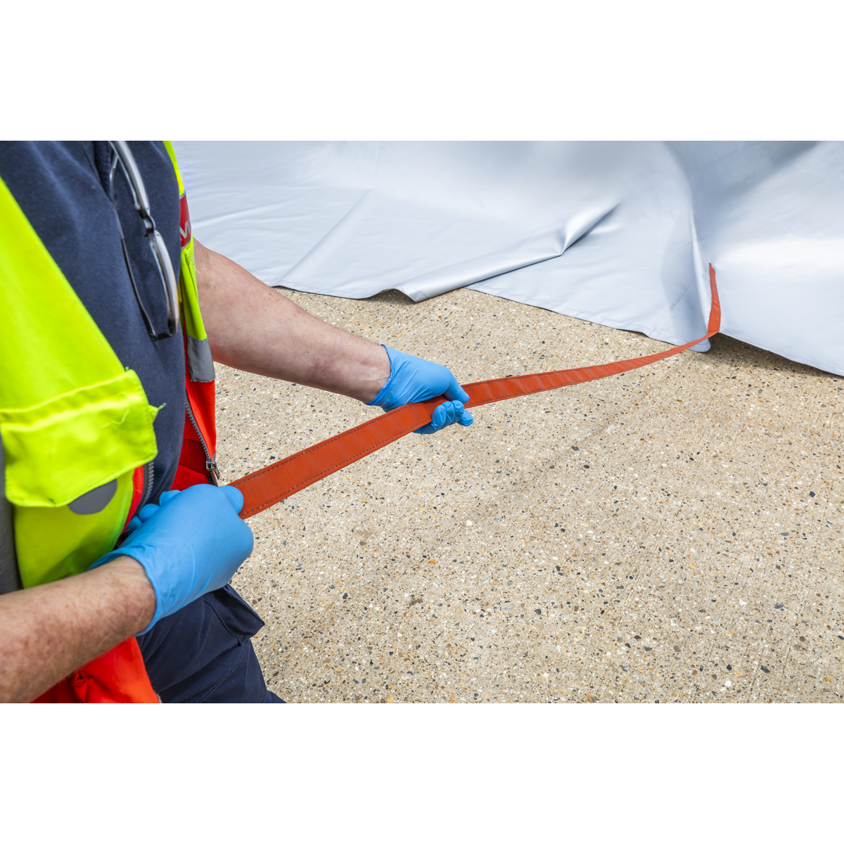 Silicone Coated Vehicle Fire Safety Blanket 6 x 8m EV500
